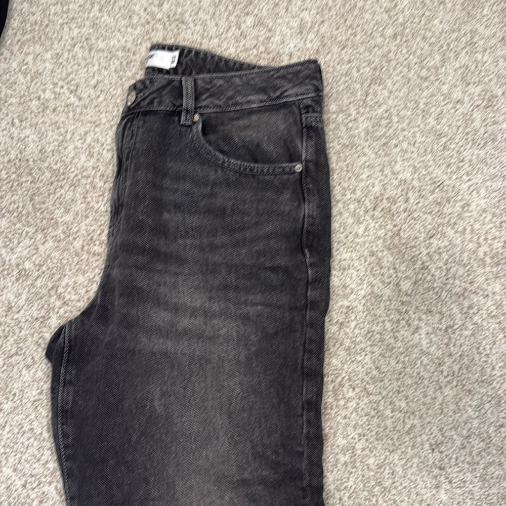 Denim black jeans
